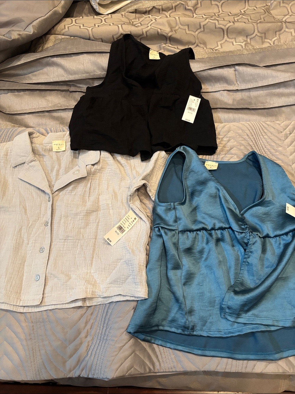 Pacsun kids bundle 3 tops all brand new with tags size 12